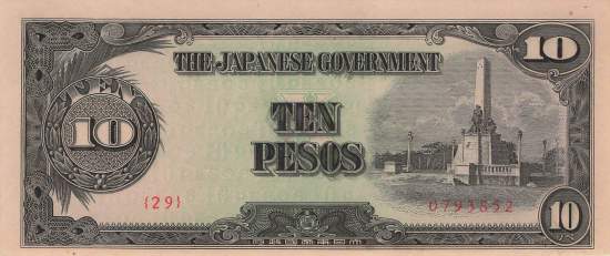 Philippinen 10 Pesos 1943 p111